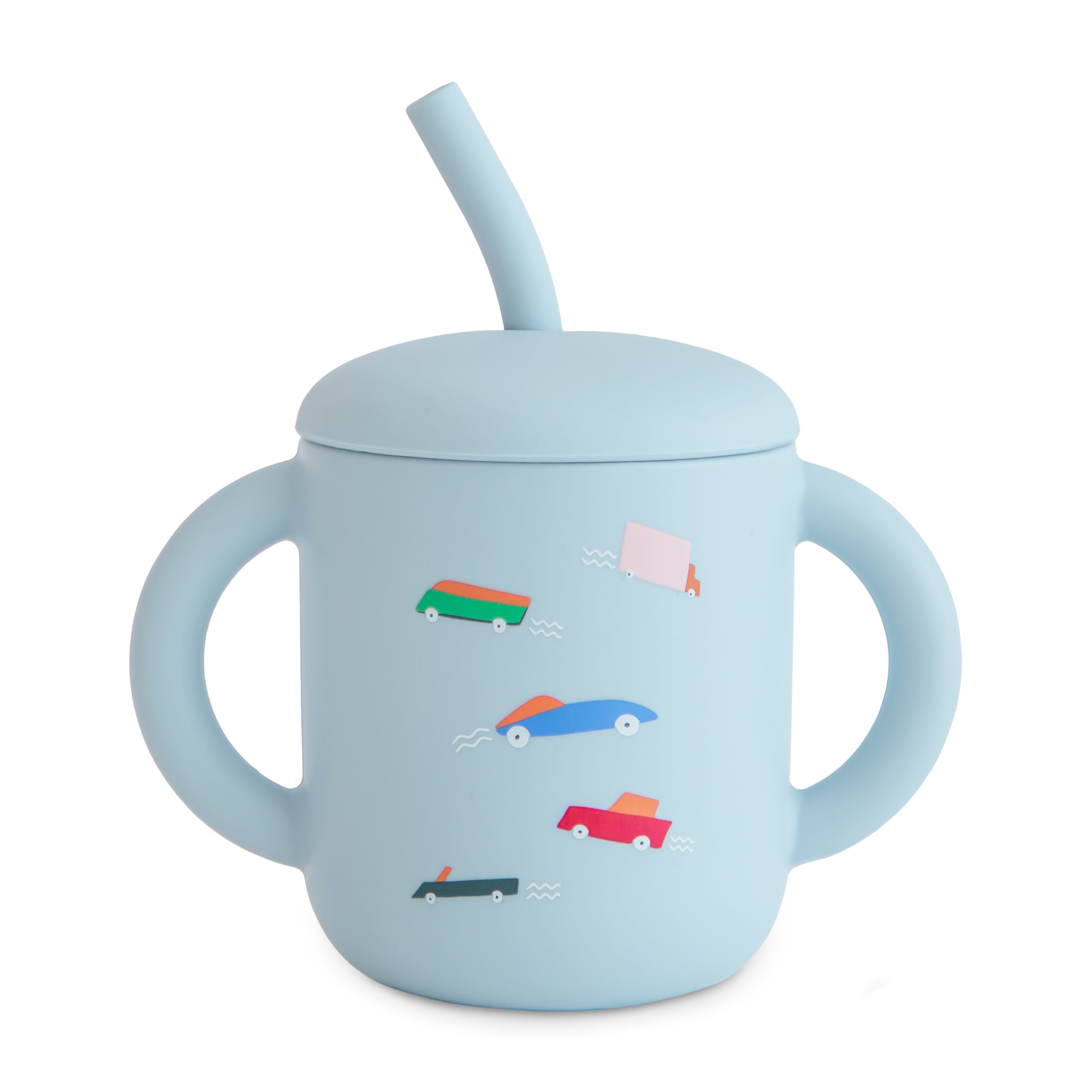 Image of Silicone Training Cup + Straw
